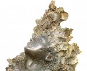 sculpture contemporaine en bronze