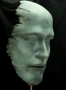 Sculpture labyrinthe Resine Arno