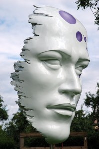 sculpture monumentale en resine