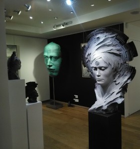 sculpture exposition art galerie berthaud contemporain 2017