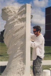 sculpture monument le passage- bloomington- indiana -USA