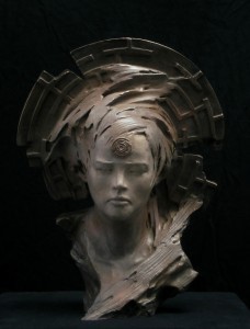 les labyrinthes- sculpture de Mina