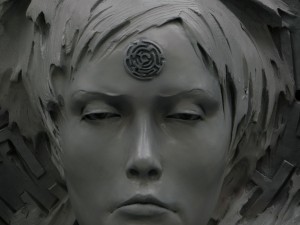 sculpture les labyrinthes- Mina grand format