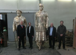 Monument-De Gaulle-Churchill-Sculpture-Calais-2017