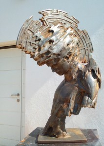 Contact- sculpture des labyrinthes - Patrick BERTHAUD
