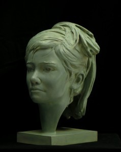 Portrait- buste en bronze