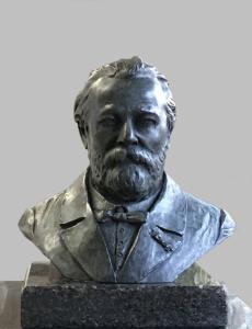 Portrait en bronze - Docteur Gayet