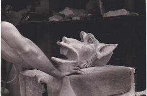 sculpture gargouille 1989