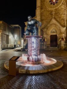 Statue monumentale de Du Guesclin en bronze par Patrick BERTHAUD