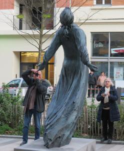 Statue de Camille CLAUDEL en bronze par Patrick BERTHAUD