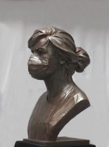 COVID - Sculpture en hommage aux soignants